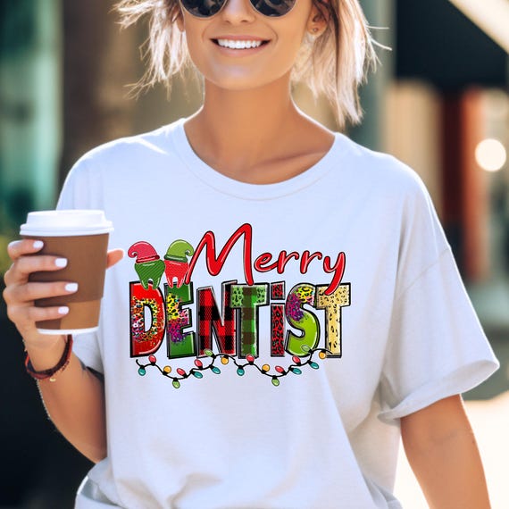 Christmas Dentist,  Oh Dental Tee,   Oh Christmas Tee,  Dental Hygienist Tee,  Gift For Dentist,  Dental Assistant Tee