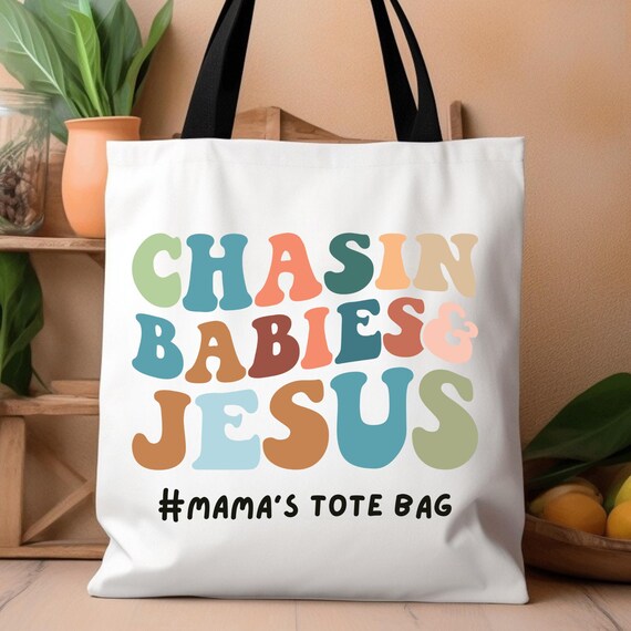 Christian Mom Tote Religious Gift, Christian Tote Bag Religious Tote Bags, Christian Mom Gift  Bible Faith Tote Bag, Church Tote Bag for her