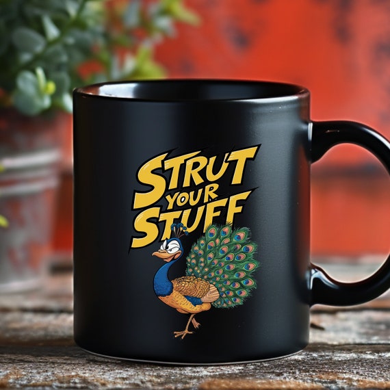 Peacock Coffee Mug,Peacock Lover Gift Funny Coffee Mug,Peacock Coffee Cup Bird Lover Gift,Funny Peacock Gift Peacock Gift Idea Bird Lover