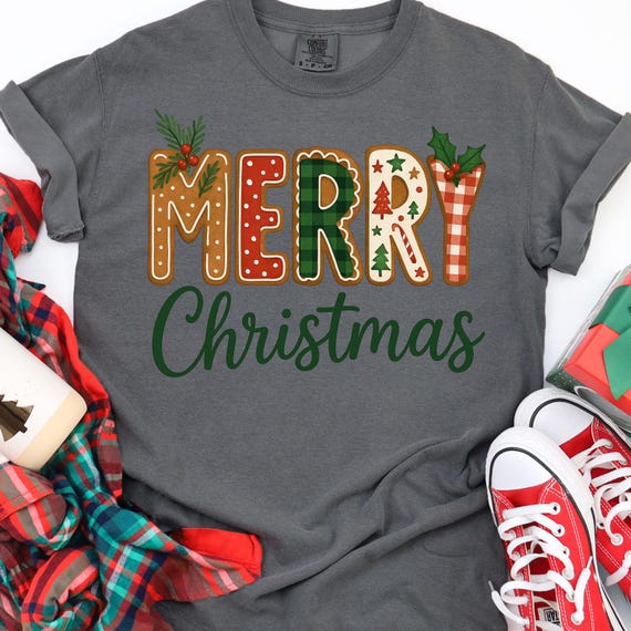 Christmas Shirt for Holiday Lovers, Merry Christmas Tee, Festive T-Shirt Gift