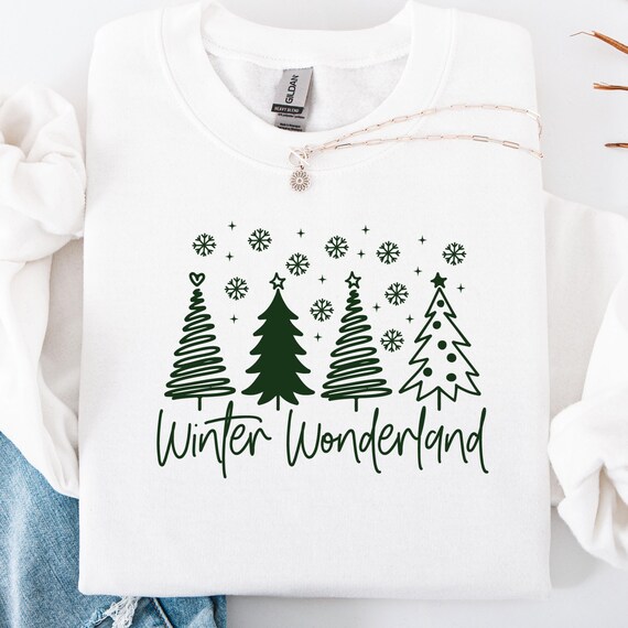 Winter Wonderland Shirt, Festive shirt for Holiday Lovers, Christmas Tree Gift