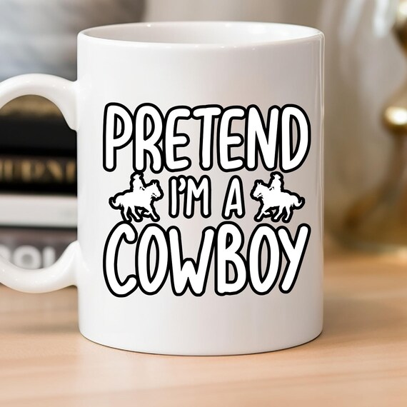 Cowboy Life Mug, Gift for Dad, Christmas Gift for Dad, Ceramic Mug, Dad Mug, Dad Christmas Gift, Cowboy Life Gift,
