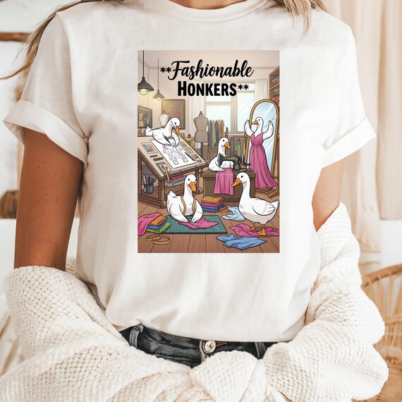 Funny Goose Lover T-Shirt: Honkers Tee for Bird Fans