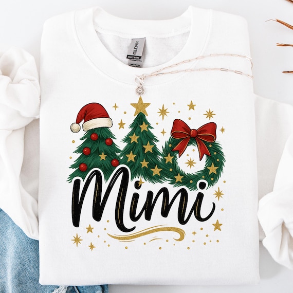 Christmas Mimi Sweatshirt, Holiday Crewneck, New Mimi Gift