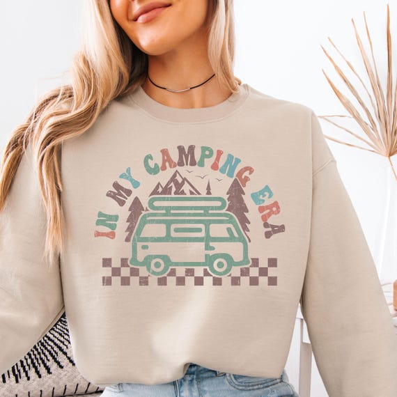 Camping Era Shirt for Outdoor Enthusiast, Adventure Tee, Gift for Campers, Nature Lover T-Shirt, Van Life Tee, Hiking Shirt, T-Shirt Design