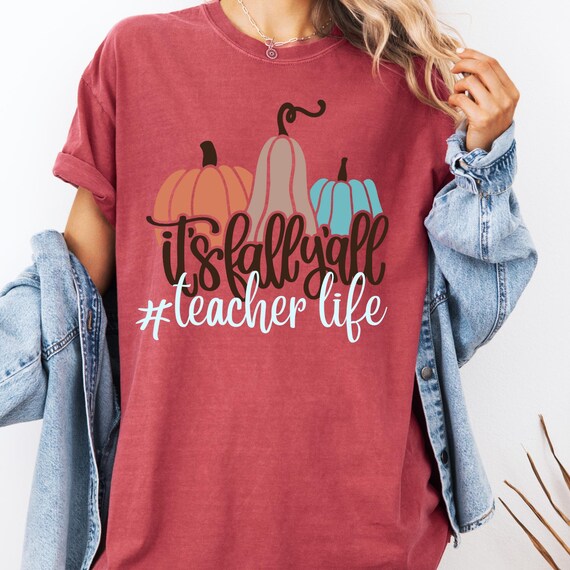 Fall Teacher Shirt blessed Teacher Shirt,Gift For Teachers Thanksgiving Shirt,Teacher Fall Gift Teach Pumpkins Shirt,Cute Teacher Shirt Fall