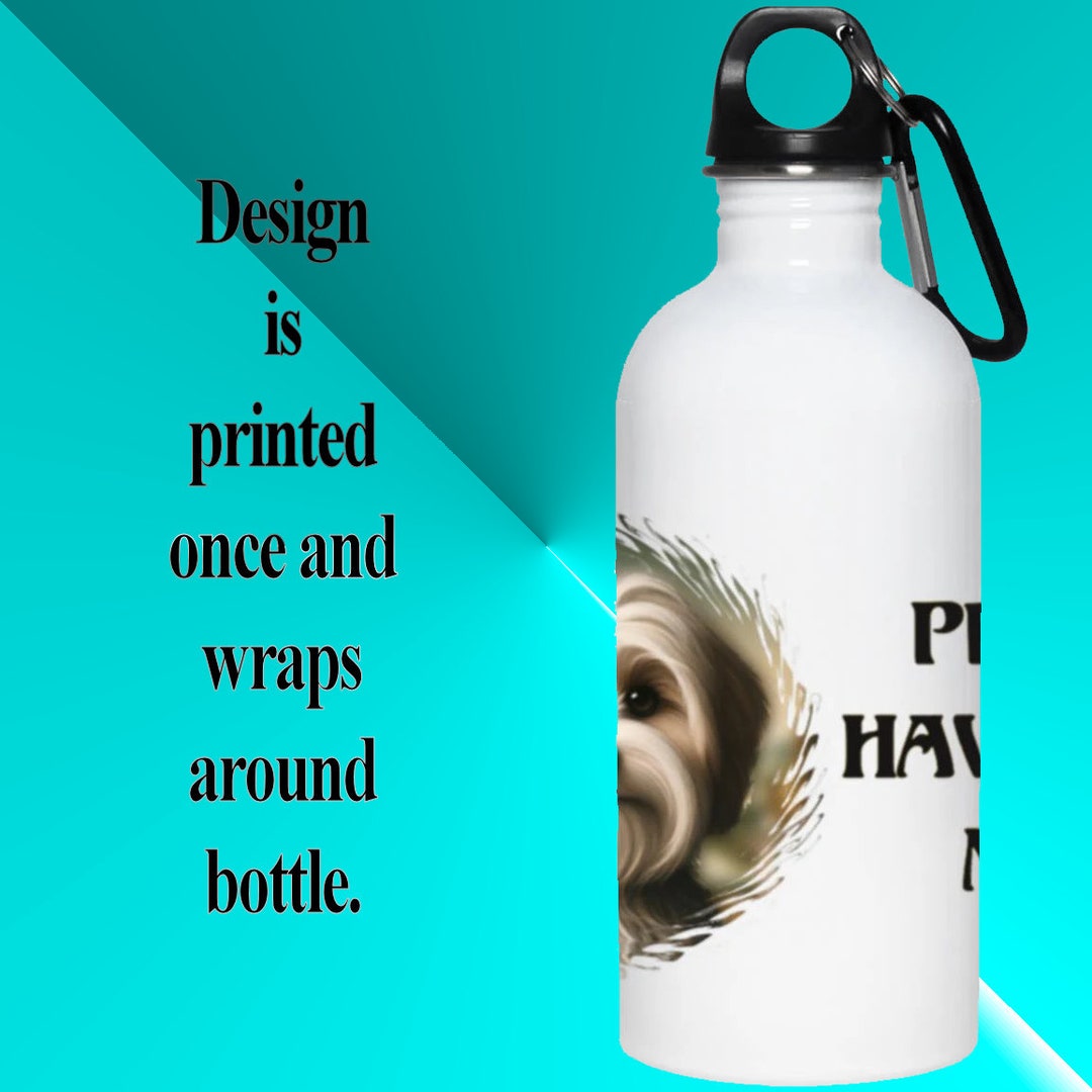 Stainless Steel Water Bottle With Havanese Dog and proud Havanese Mom