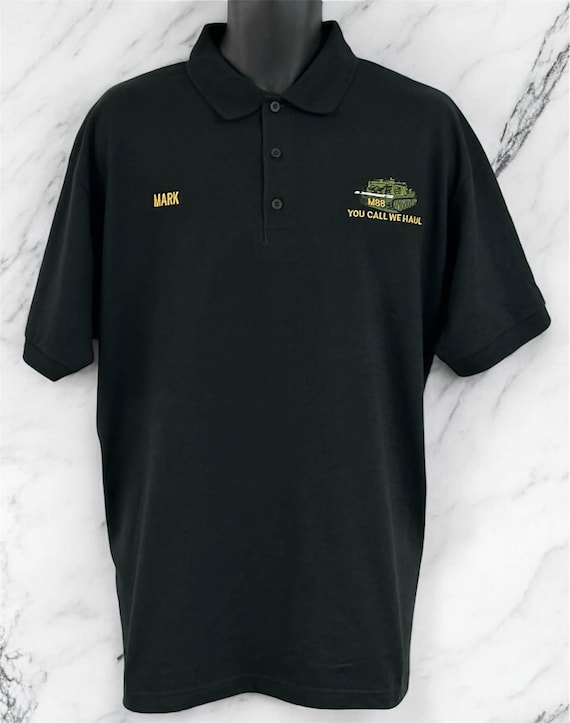 M88 Tank Retriever (Green) Polo Dry Blend (50 cotton / 50 Polyester)