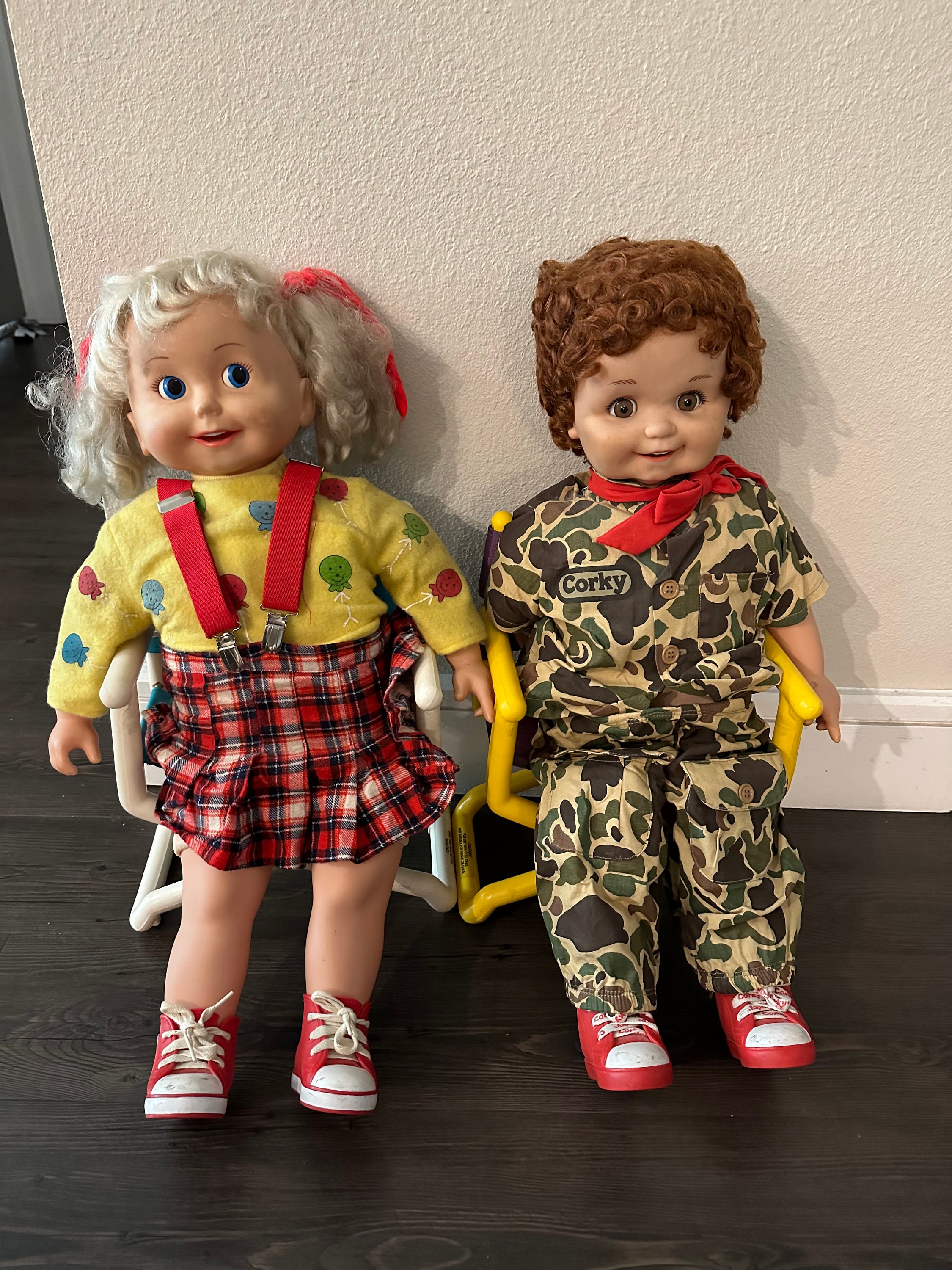 Cricket and Corky Playmates Vintage Etsy