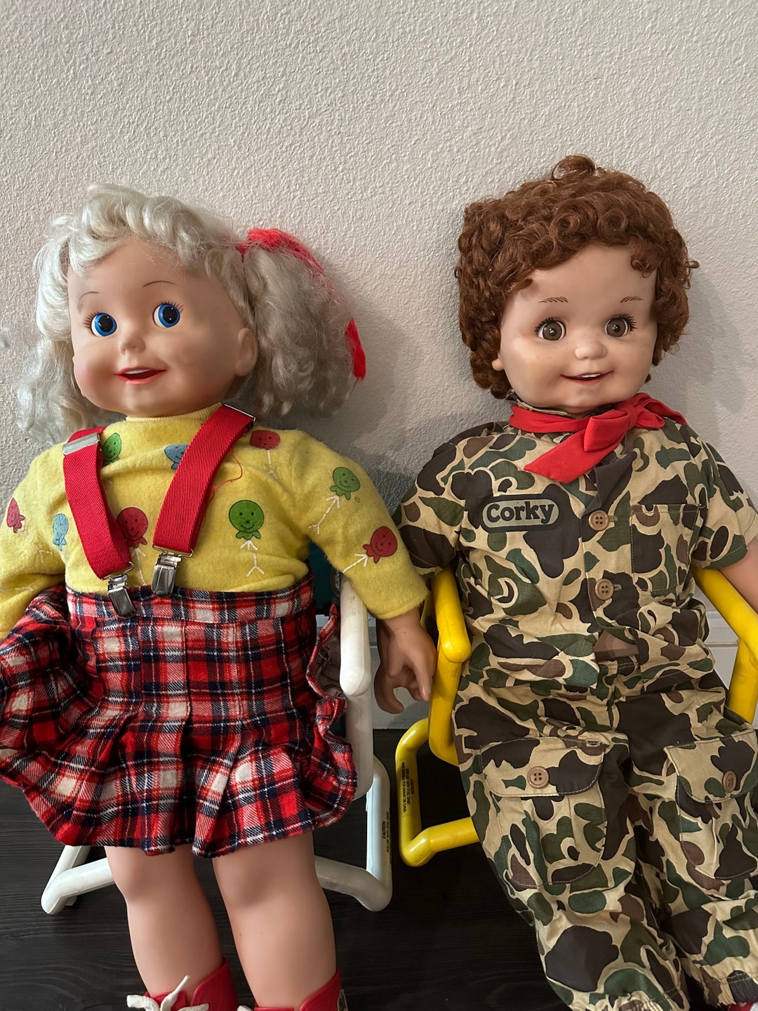 Cricket and Corky Playmates Vintage Etsy