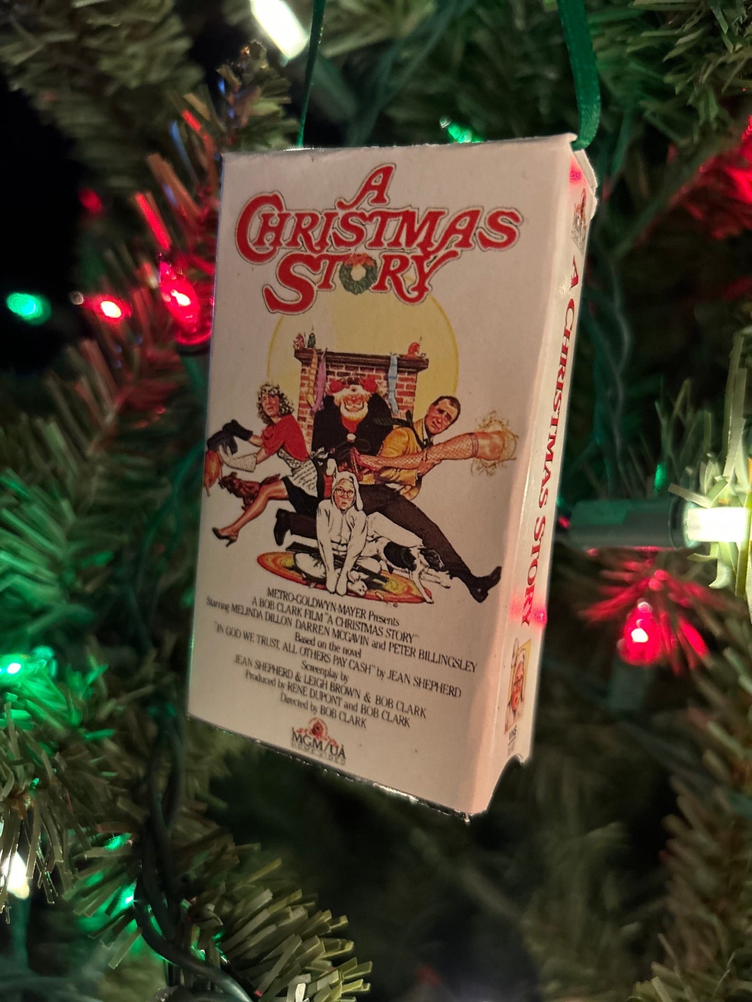 A Christmas Story VHS Christmas Ornament Etsy