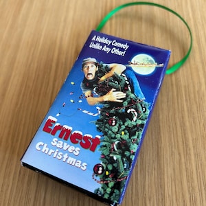 Décoration de Noël VHS Ernest Save Christmas