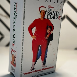 Santa Clause VHS Christmas Ornament