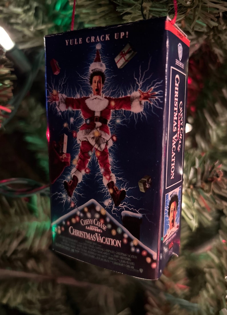 Christmas Vacation VHS Christmas Ornament Etsy