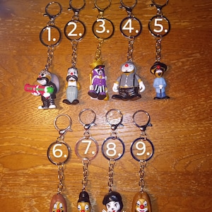 Homies payasas (clown) keychains