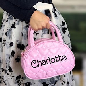 Sac à bandoulière personnalisé pour fille | Mini sac à main | Sac à main pour petite fille |  Porte-monnaie personnalisé pour fille | Cadeaux pour fête | Cadeaux pour filles =