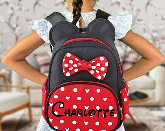 Personalised minnie mouse backpack hotsell