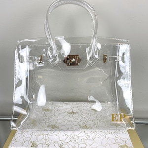 Clear birkin bag outlet