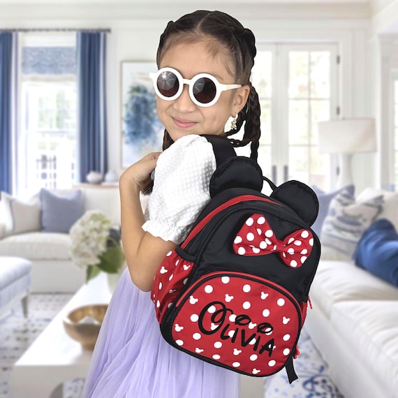 Personalized Disney Mickey & Minnie Backpack | Perfect for Disney Trip | Family Disney Vacation | Custom Disney Bag | Disney Surprise Reveal