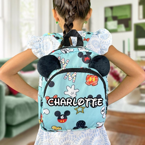 Personalised mickey mouse backpack sales