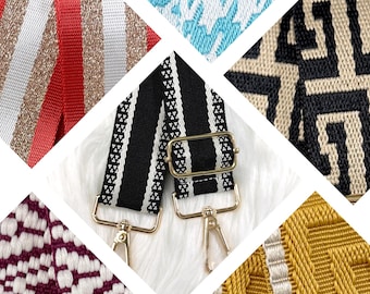 Adjustable Purse Strap | Replacement Bag Strap | Guitar Strap | Clear Bag Strap | Crossbody Strap | Custom Purse Strap | Purse Accessories