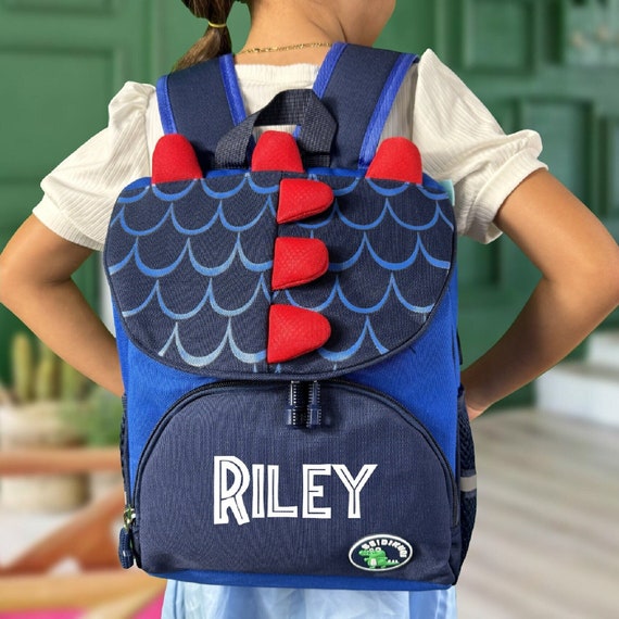 Buy Personalized Dinosaur Dragon Backpack Monogram Backpack Kids Backpack Custom Backpack Gifts for Kids Back to Schools Online in India Etsy
