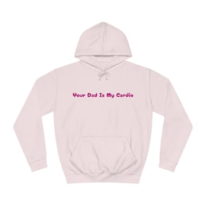 Womens Light Pink Hoodie