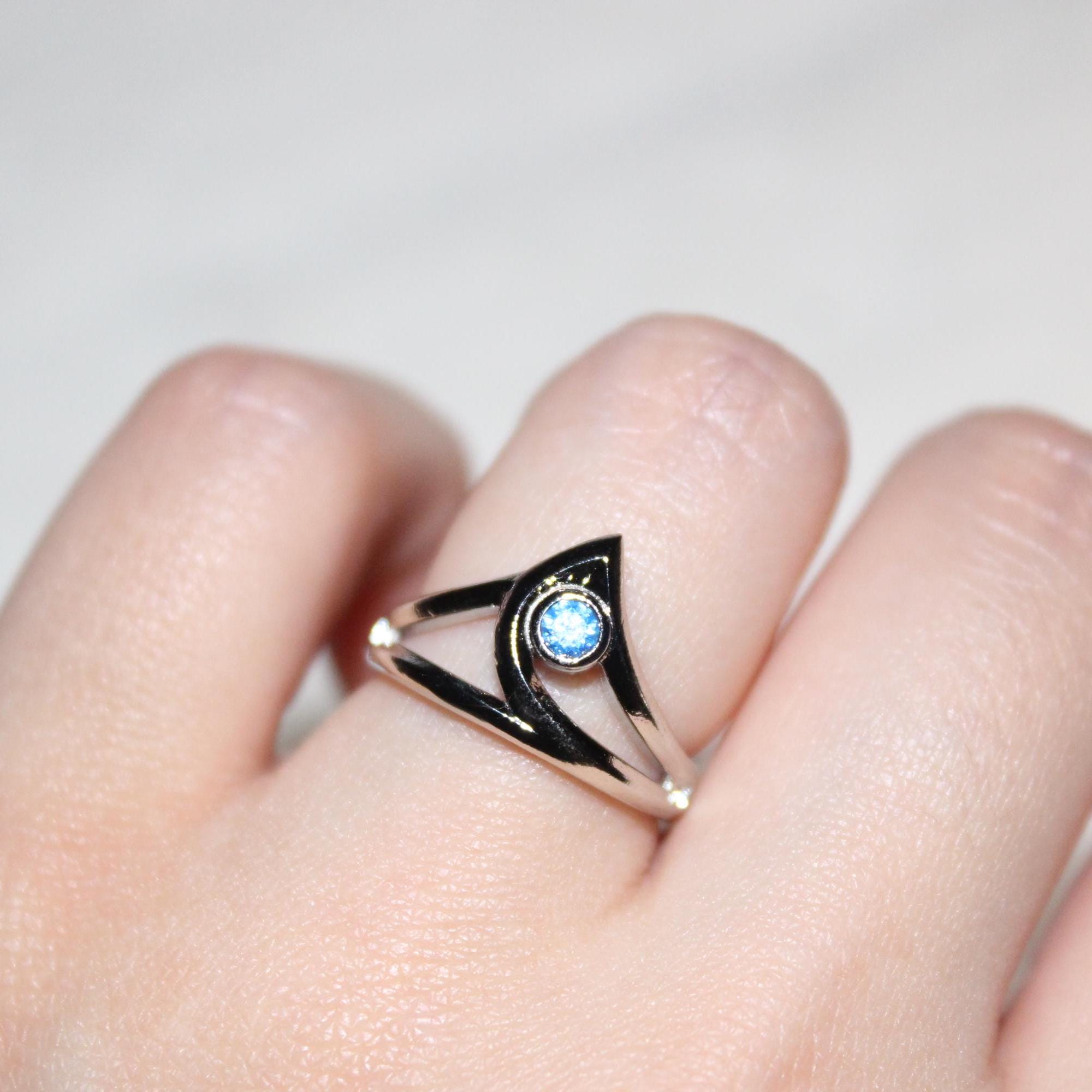 Sage Ring | Valorant-Inspired Adjustable Zircon Ring | Couple’s Jewelry - Game Jewelry - Game Ring - Couple Ring