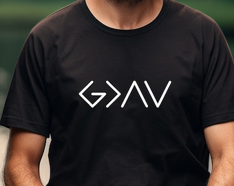 God is Greater T-Shirt: Christian Unisex Bella Canvas Tee