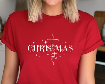 Christmas Faith T-Shirt: Jesus Is the Reason, Christian Tee