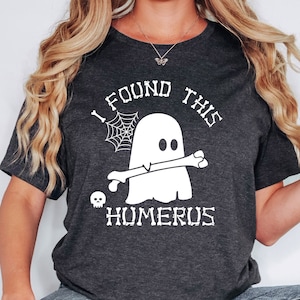 Funny Doctor Ghost T-Shirt: Humerus Halloween Tee, Nurse Gift