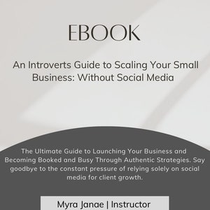 Starting a Business: An Introverts Guide to Scaling Your Small Business