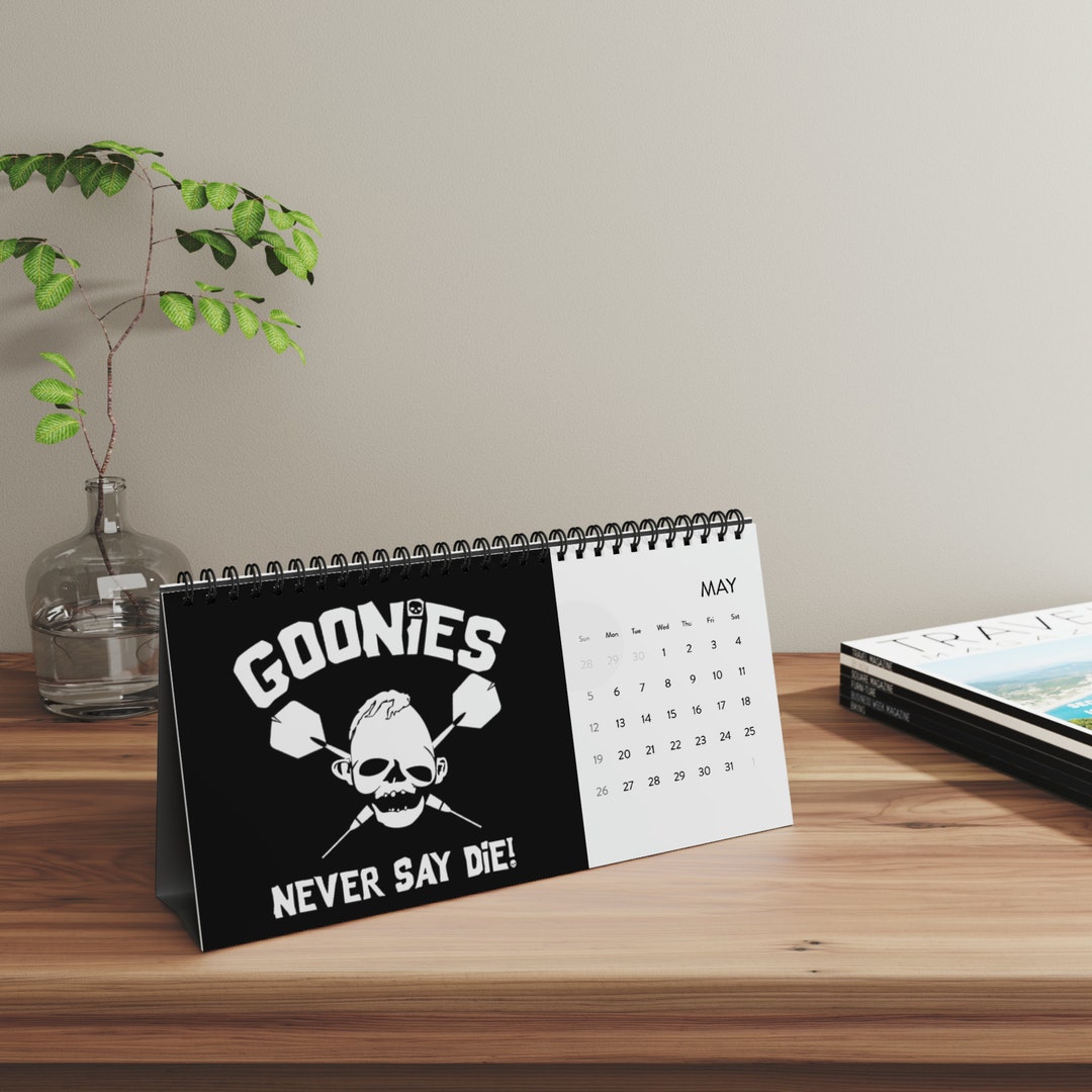 Goonies Desktop Calendar 2024 Grid Etsy