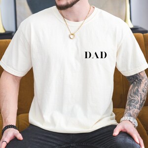 DAD Shirt Gift, Dada Shirt, Pregnancy Reveal Shirt, Father&#39;s Day Gift, New Papa, Daddy Shirt, Dad to be, Father&#39;s Shirt, Comfort Colors Tee