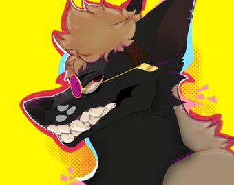 Custom fursona icon