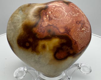 Polychrome Jasper Heart - Home or Gift