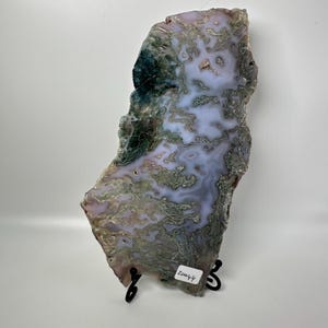 Rare Purple Moss Agate Slab  - Home or Gift