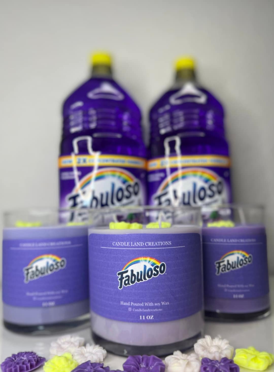 Fabuloso Scented Candle 11 0z Etsy