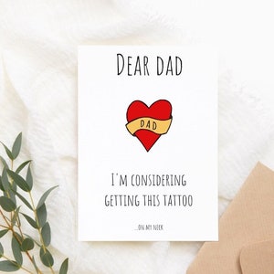 DOWNLOAD DIGITALE delle cartoline per la festa del papà, caro papà