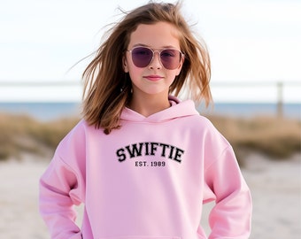 Swiftie hoodie YOUTH Hoodie Taylor Swift fan gift Christmas perfect gift Swiftie Birthday Unisex Jersey Hoodie him her FUN colors