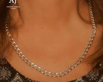8 mm Gold filled Figaro Kette, Figaro Kette Halskette, Kette Choker, zierliche Kette Frauen, dicke Figaro Kette Gold