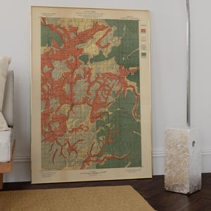 オレゴン州の土地の分類と立木密度 | 地図作成の壁画 | 地図作成のアートワーク | 地図作成 | 測量