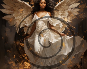 Angels with Wings, Black Angel, Church, Christian, PNG, African American clipart, Stock Images