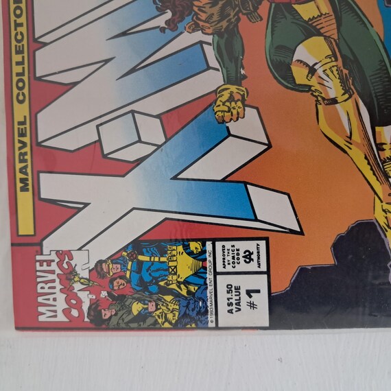 X-men #1 Comic Book – 1992 Pizza Hut Collector's Edition - Etsy