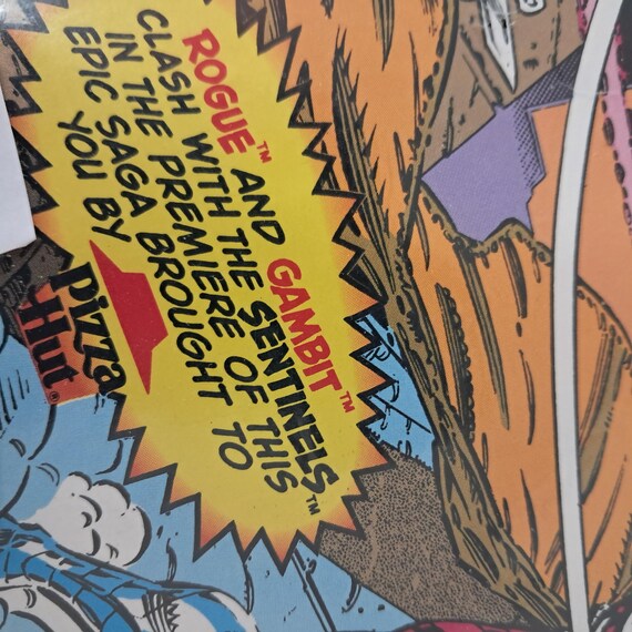 X-men #1 Comic Book – 1992 Pizza Hut Collector's Edition - Etsy