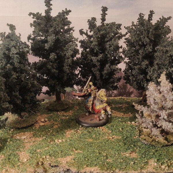 Sapins miniatures pour wargames et maquettes