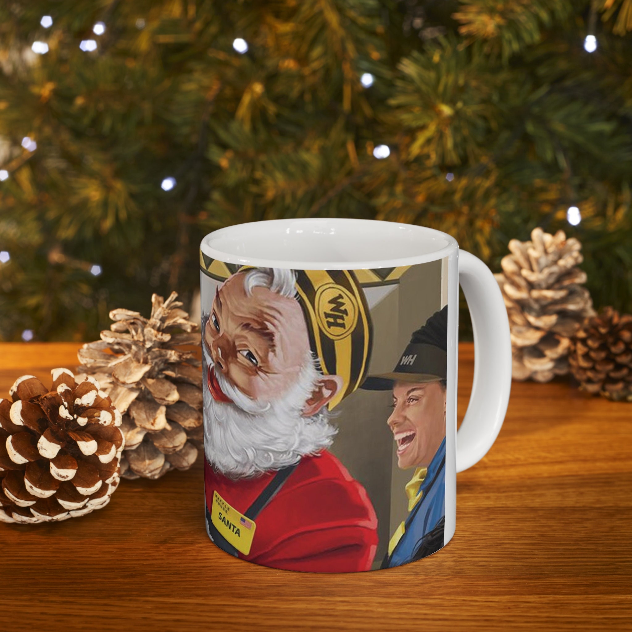 Waffle house christmas coffee mug Clearance