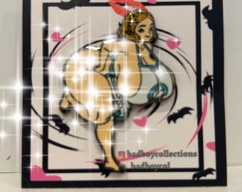 Busty Princess Girl Zelda Anime original unique 2 inch Hard Enamel pins
