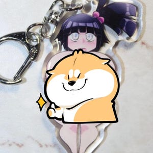 Anime Clear Acrylic Keychains