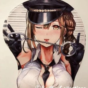 Tappetino per mouse 3D Booty originale SFW e NSFW con poggiapolsi, collezione 1